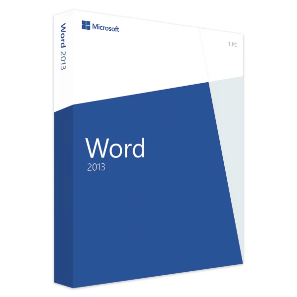 Microsoft Word 2013 Microsoft Word 2013