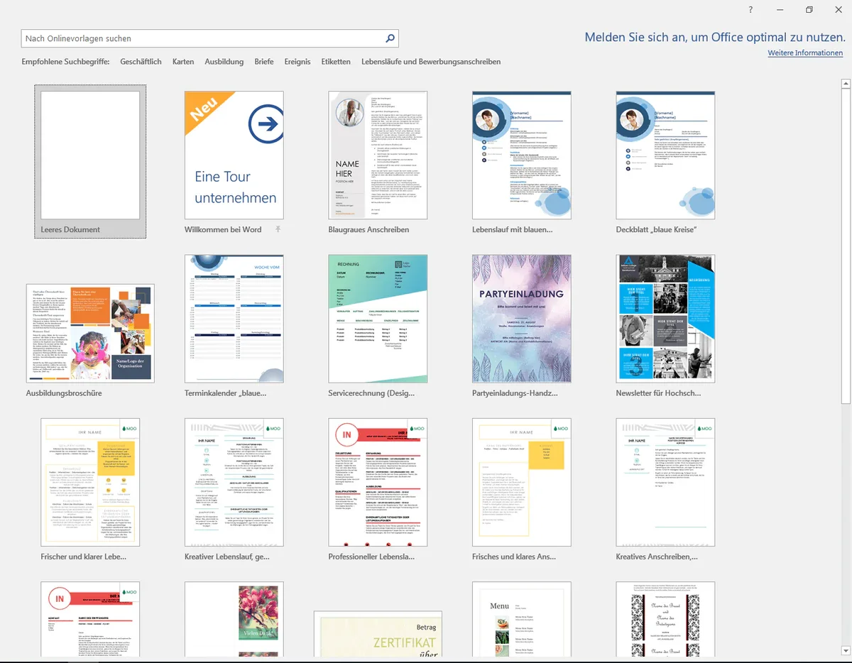 Microsoft Word 2019